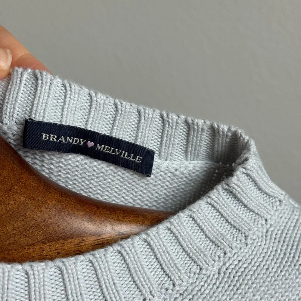 Brandy Melville USA Flag Sweater – Made in Italy – 100% Cotton – One Size (S-L) - Picture 7 of 12